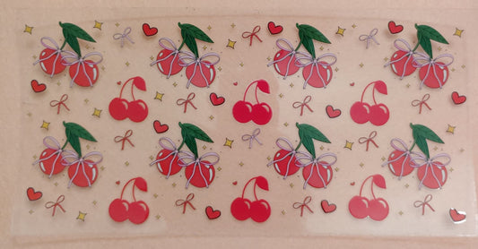 Cherry | Strawberry | Coffee Lover 16oz Glass Can Tumblers