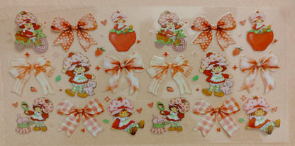 Strawberry Shortcake 16oz Glass Can Tumblers