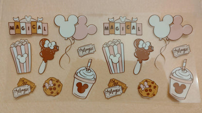 Mickey | Disney 16oz Glass Can Tumblers