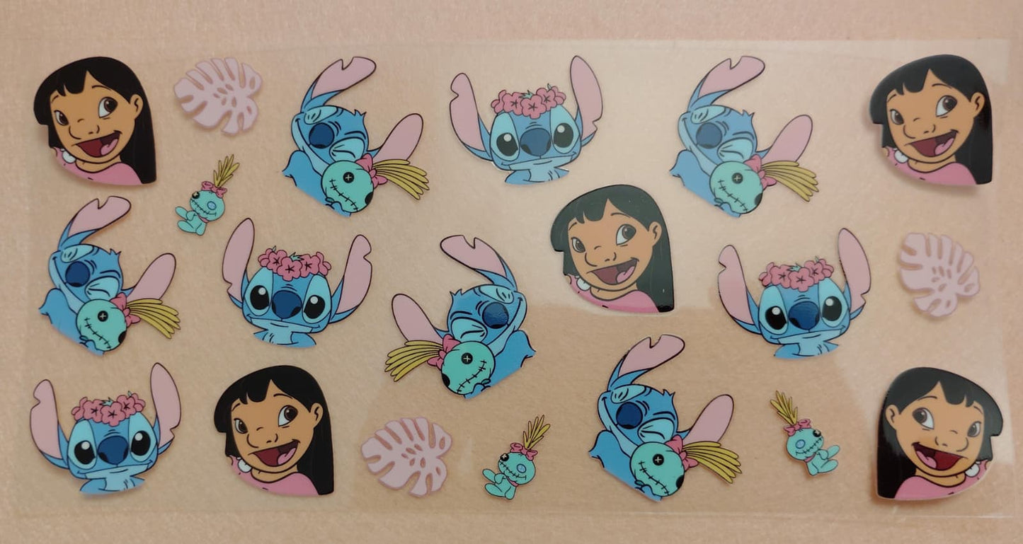 Stitch | Lilo & Stitch | Blue Alien 16oz Glass Cans