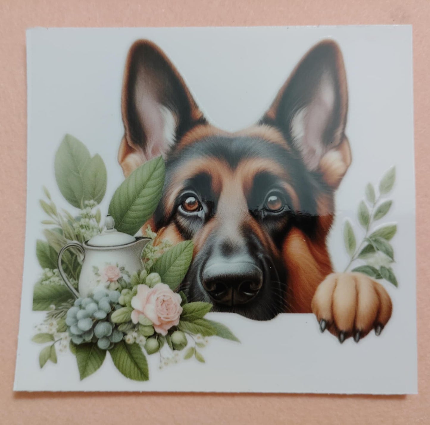 Cute Puppy Dog Face Glass Cans