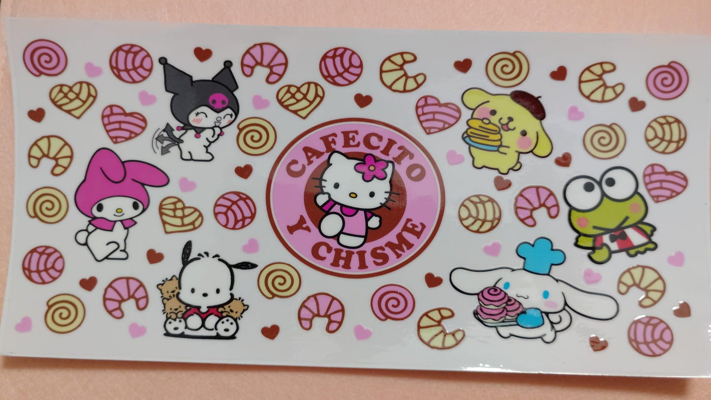 HK | Hello Kitty 16oz Glass Can Tumblers