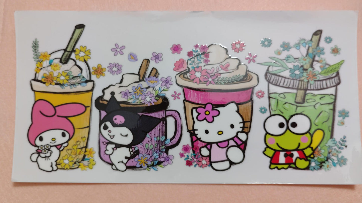 HK | Hello Kitty 16oz Glass Can Tumblers