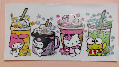 HK | Hello Kitty 16oz Glass Can Tumblers