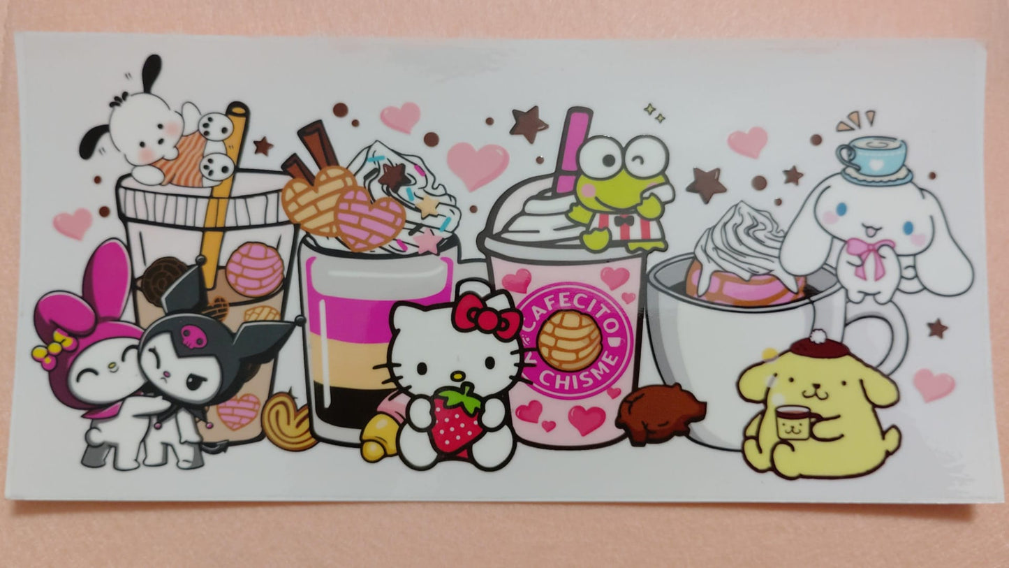 HK | Hello Kitty 16oz Glass Can Tumblers