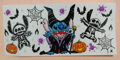 Stitch | Lilo & Stitch | Blue Alien 16oz Glass Cans