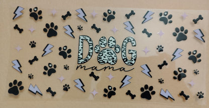 Cute Puppy Dog 16oz Glass Cans