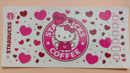 HK | Hello Kitty 16oz Glass Can Tumblers