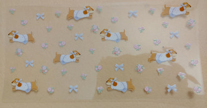 Cute Puppy Dog 16oz Glass Cans