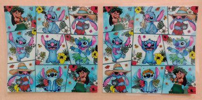 Stitch | Lilo & Stitch | Blue Alien 16oz Glass Cans