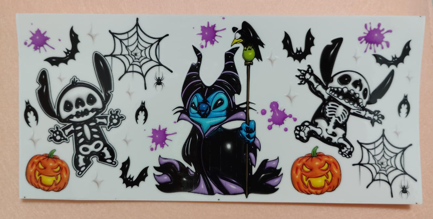 Stitch | Lilo & Stitch | Blue Alien 16oz Glass Cans