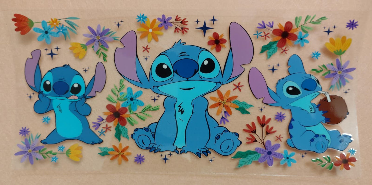 Stitch | Lilo & Stitch | Blue Alien 16oz Glass Cans