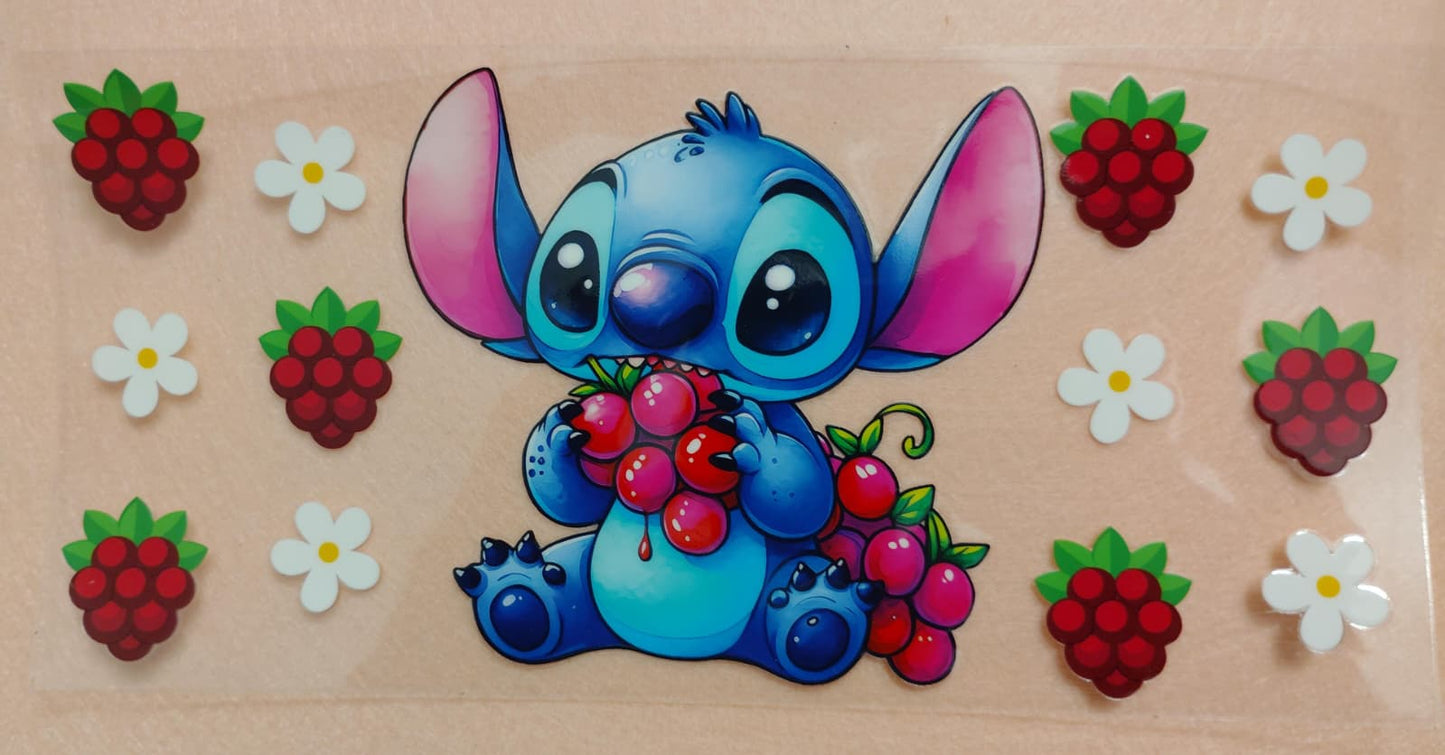 Stitch | Lilo & Stitch | Blue Alien 16oz Glass Cans