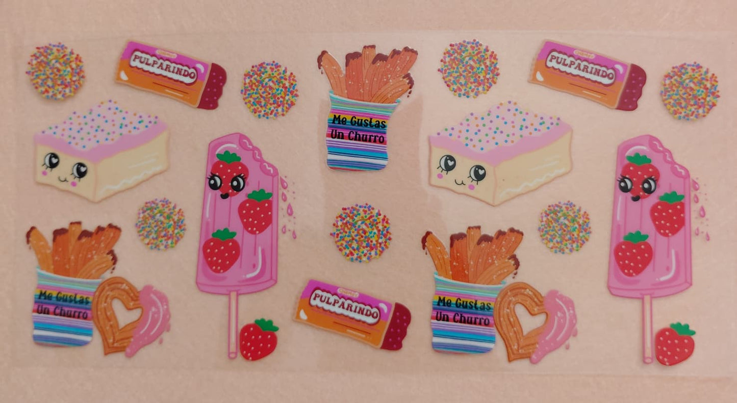 Cherry | Strawberry | Coffee Lover 16oz Glass Can Tumblers