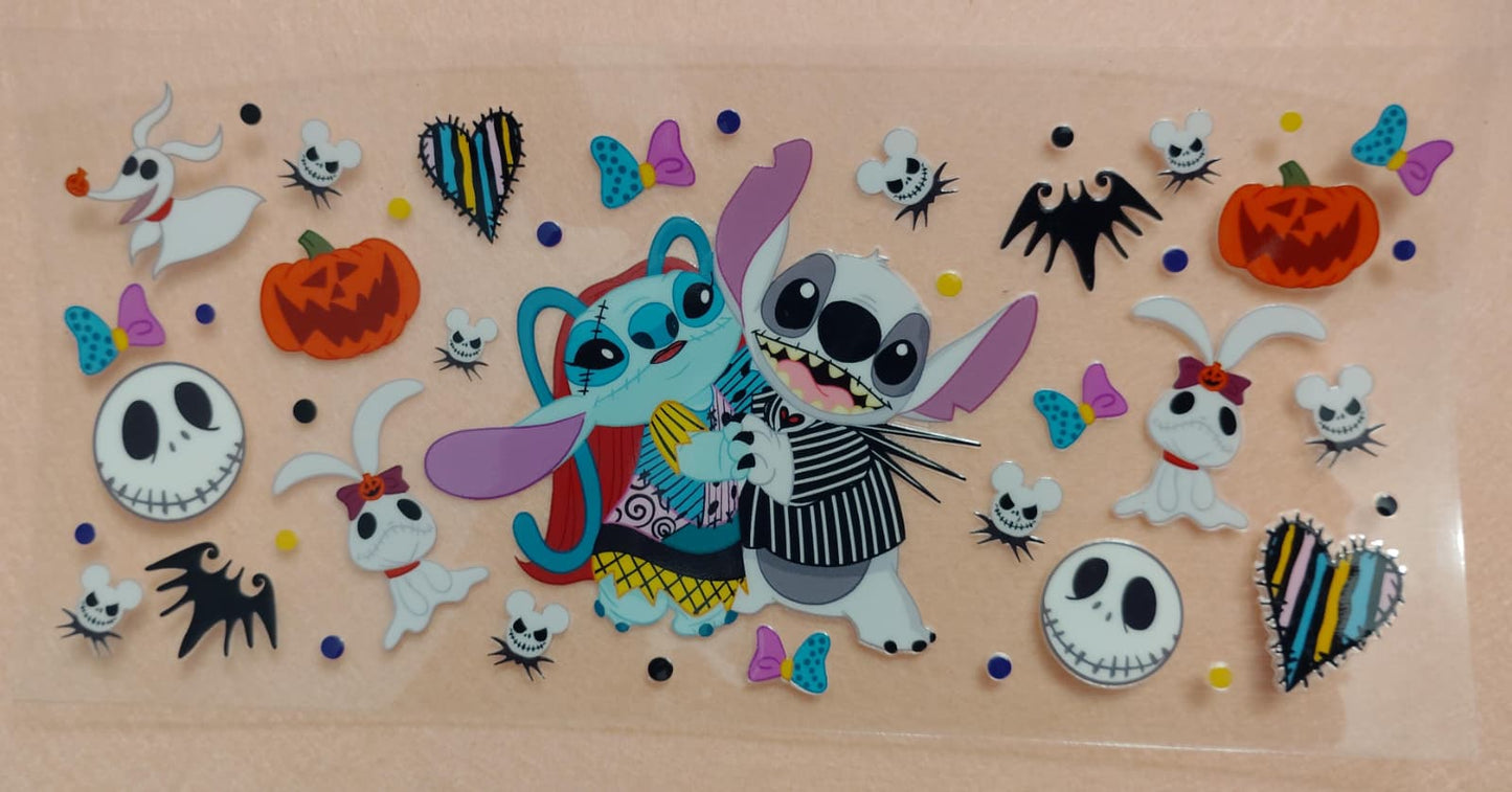 Stitch | Lilo & Stitch | Blue Alien 16oz Glass Cans