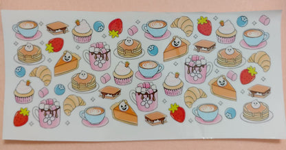 Cherry | Strawberry | Coffee Lover 16oz Glass Can Tumblers