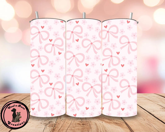 Coquette Bow Tumbler